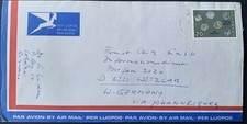 Botswana - used airmail cover to Wetzlar Germany Leitz GmbH
