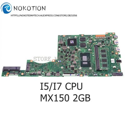 X411UNV For ASUS VIVO BooK X411UN X411UA X411U Motherboard I5/I7 CPU MX150 2G