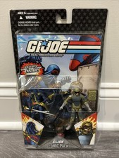 G.I. Joe 25TH ANNIVERSARY Hasbro 2 Pack Cobra Commander & Tripwire W  Comic