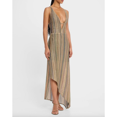 IRO Emman Maxi Knit Dress Plunge Neck Asymmetric Open Back 40 FR US 8 NWT | eBay IRO Emman Maxi Knit Dress Plunge Neck Asymmetric Open Back 40 FR US 8 NWT | eBay