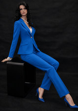 Seated Female Mannequin Tan Skin Tone