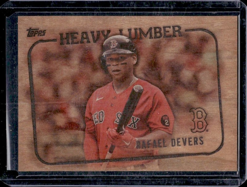 2023 Topps Rafael Devers Heavy Lumber #HL-9 Red Sox