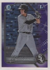 2022 Bowman Chrome Prospects Purple Refractor /250 Erick Hernandez #BCP-181 6u5