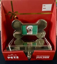 Hallmark PETS - 1 Piece Pet Stocking Holder - Picture Frame Very Sturdy!