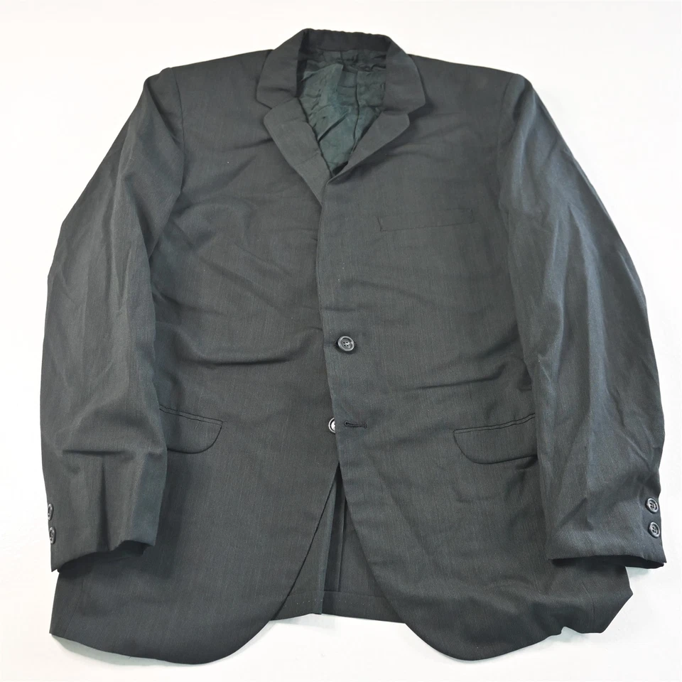 De Colección Hecho en EE. UU. Botánica 500 42R 34x30 Verde Lana Años 60 Hombres Chaqueta Pantalones Traje Foto 2 de 4