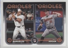 2024 Topps Update Rookie Combo Bañuelos Matt Krook David Banuelos #US315 w7v