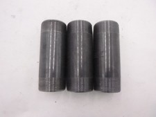 3 PACK Schedule 40 Steel Pipe Nipple 2" MNPT x 6" Length