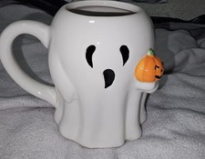 Halloween Ghost Mug Ceramic and Porcelain Coffee Mug Cup