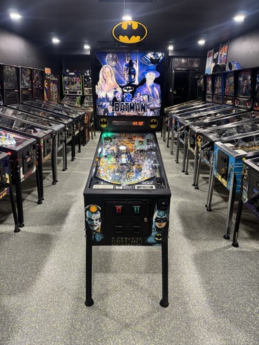 Batman Pinball Machine Data East 1991 Orange County Pinballs FREE SHIPPING