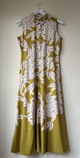 New Ex White Stuff Ochre Midi Jersey Shirt Dress 8-20