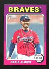 OZZIE ALBIES 2024 Topps Heritage #345 ATLANTA BRAVES (SKU BOX9E)