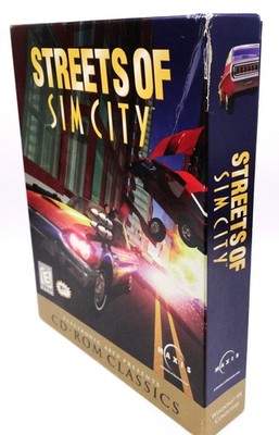 Streets of SimCity PC CD-ROM Classics – Big Box Video Game – Maxis