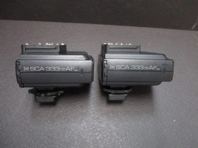 METZ SCA 333/2 AF Auto Focus Module Minolta Dynax Maxxum CAT #5467 2 modules