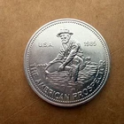 1985 Engelhard American Prospector 1 oz .999+ Fine Silver Round