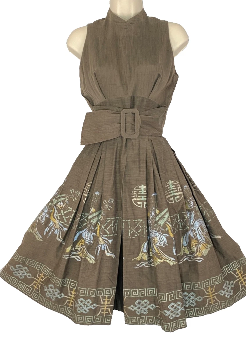 strapless open back dress 50s Party Dress With Full Skirt – Better Dresses Vintage main image 0