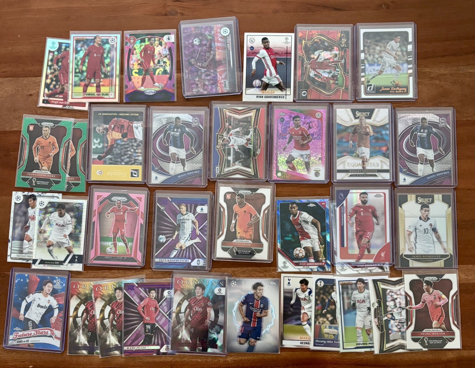 Dowman, Haaland, Mbappe, CR7 Messi + More Lot Rookies Parallel Base Auto Patch view 11