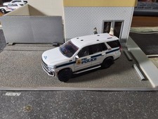 Greenlight Police Custom Chevy Tahoe 1/64 FBI Police slick top Original Decals!
