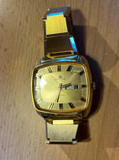 Dugena Golden Automatic - Orologio da uomo con data e secondi