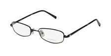 NEW VERA WANG V108 EYEGLASS FRAME BK WOMENS METAL  PLASTIC RECTANGULAR BLACK