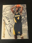 1997-98 Skybox Premium Autographics Travis Best Auto