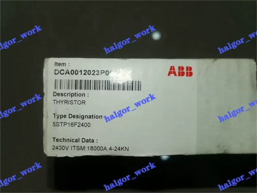 1PCS NEW 5STP16F2400 VIA DHL/UPS #YY - Afbeelding 2 van 2