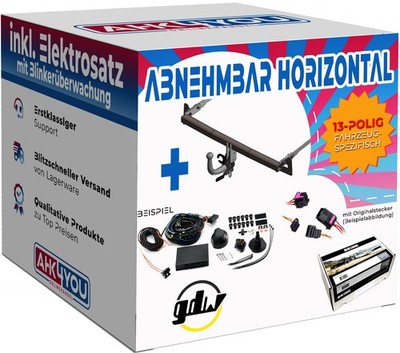 GDW AHK für Hyundai ix35 10-15 hori. abnehmbar + 13-pol BRINK ES SPEZ