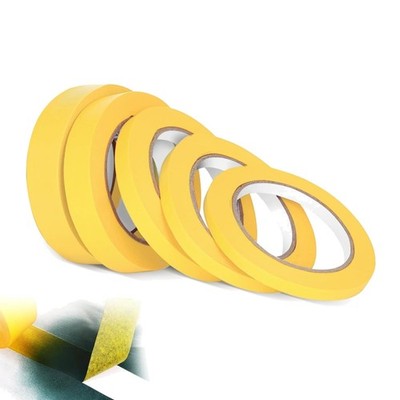 Masking Tape 5 Rolls Fine Line Tape 5/8/10/12/15 mm x 50 m Painting Car Motor...