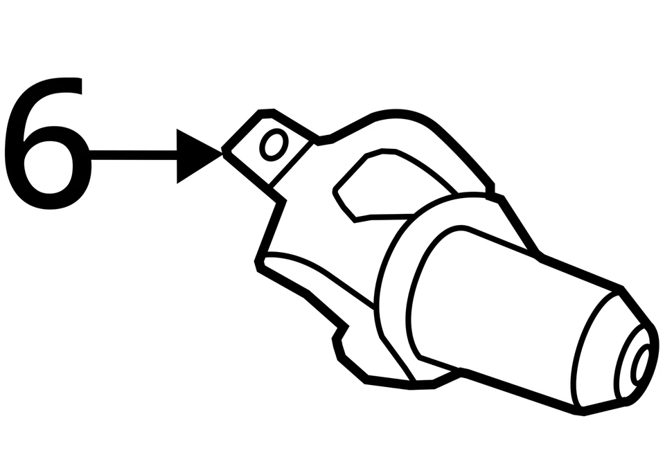 Motor limpiaparabrisas solo se adapta 06-12 FUSION 1962778 Foto 4 de 4