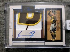 2024 Panini Three and Two Ethan Salas Auto 18/32! Great Patch! Padres C Prospect