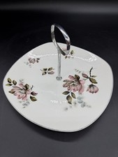 Vintage 50’s/60’s Midwinter Stylecraft cake stand Kashmir design by John Russell