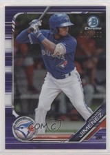 2019 Bowman Draft Chrome Purple Refractor 160/250 Leonardo Jimenez #BDC-78 s3g