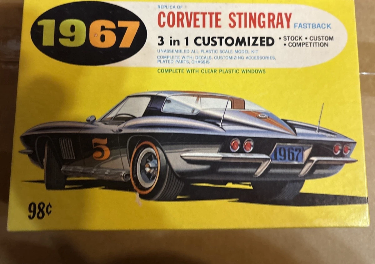 corvette stingray model kit products for sale | eBay