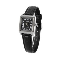 CASIO Classic LTP-V007L-1BDF Tank Analog Black Dial Leather Women's R80111279