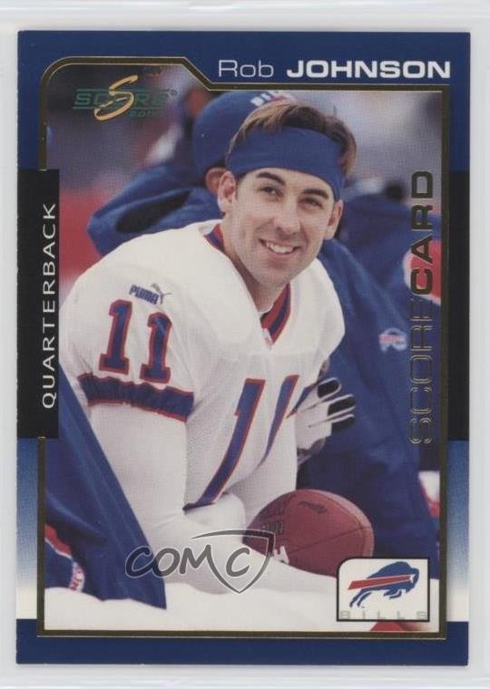 2000 Score Scorecard 614/2000 Rob Johnson #21 0q1p