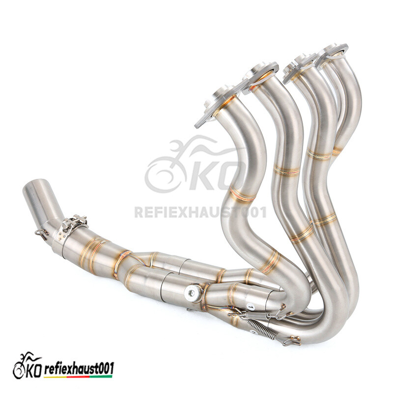 For Kawasaki Ninja ZX6R ZX636 20092023 Full Exhaust System Front Link