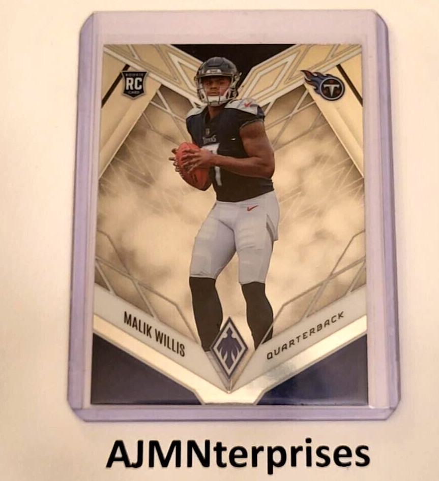 Malik Willis RC 2022 Panini Phoenix #103 Titans