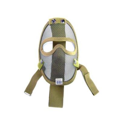 Airsoft Mask Tactical Face Net Metal TAN Royal