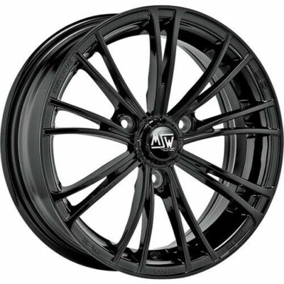 MSW X2 smart fortwo 451 Alufelgen by OZ Sommerreifen schwarz glänzend Nexen