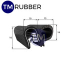 <!--F#f_0-->Pinchweld rubber door seal edge trim protector PW055P sold per metre Cheap post <!--F/-->