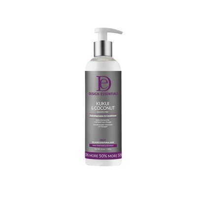 Design Essentials Kukui And Coconut Hydrating Leave-In Conditioner Sulfate Fr...