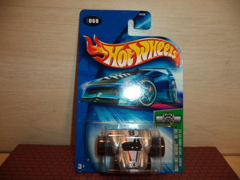 HOT WHEELS FATBAX SHELBY COBRA 427 S/C 2004 FIRST EDITIONS #66 OF 100 5SP WHEEL