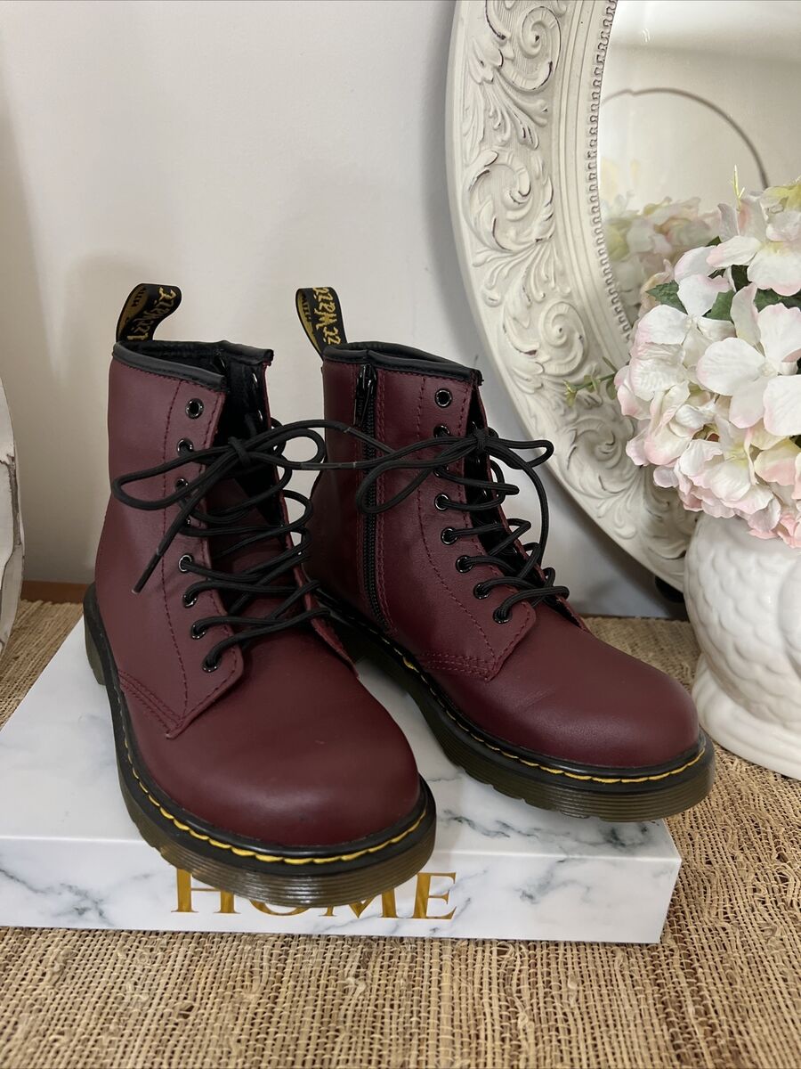 Dr. Martens Air wair Bouncing Soles Boots Kids 3 Burgundy Dr. Martens Air wair Bouncing Soles Boots Kids 3 Burgundy