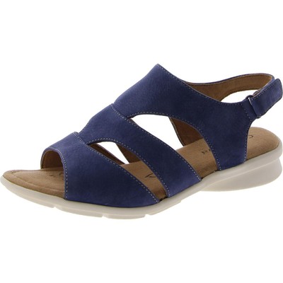 Comfortiva Womens Parma Blue Slingback Sandals Shoes 7.5 Wide (C,D,W) BHFO 9290