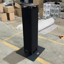 5ft Black Totem/Lighting Truss Stand Scrim Cover Sleeve Sock 5ft with Zipper