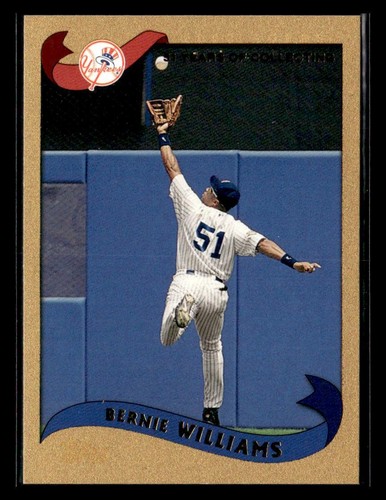 2002 Topps #510 Bernie Williams Gold #/2002