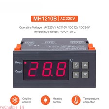 Temperature Controller -40 to 120 Degrees Alarm Function Electronic Thermostat