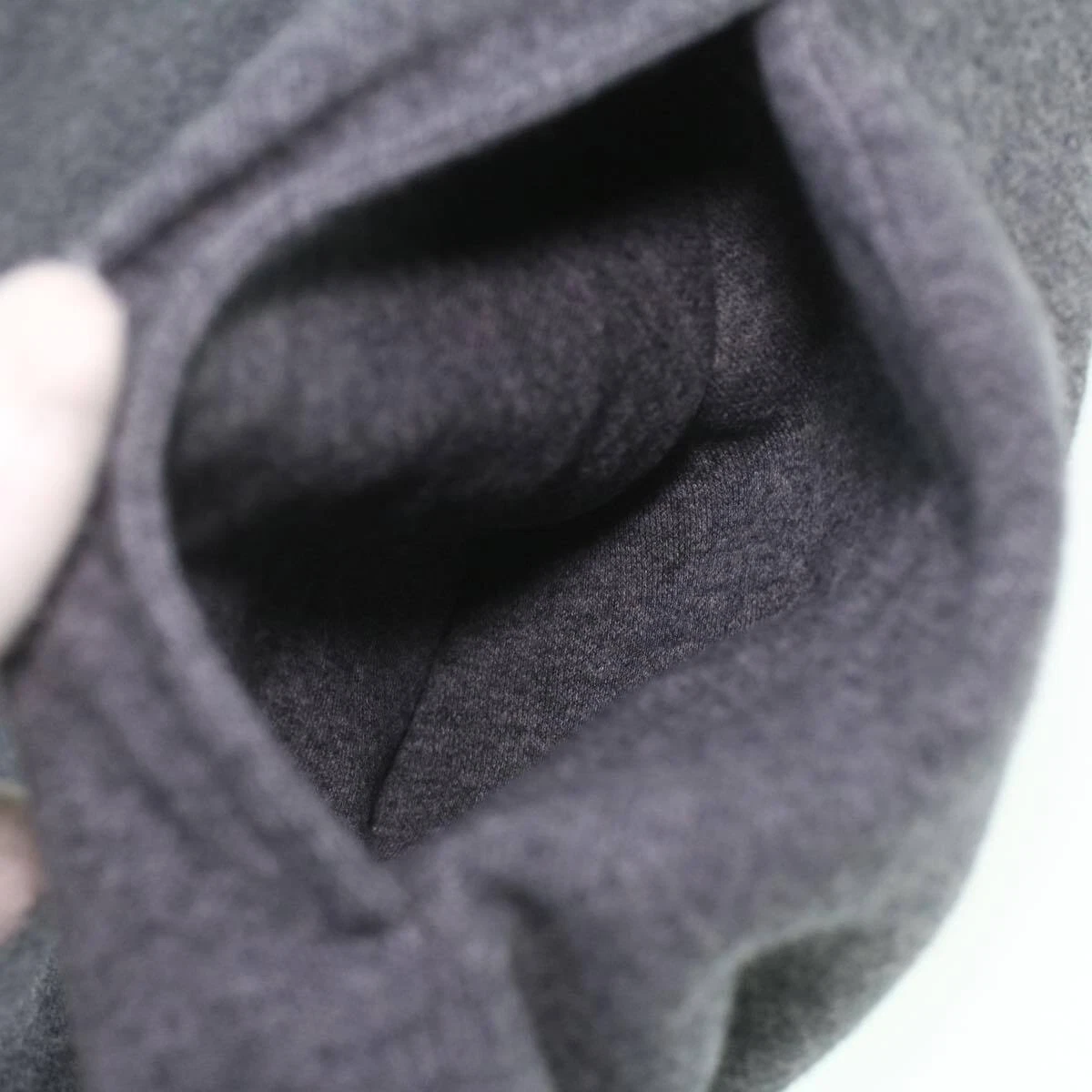 CELINE Vestito Felpa Cotone M Grigio Nero Autentico am3981