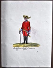 Engraving Design of a Performance of the Russian Kayser Lichen Army Canon