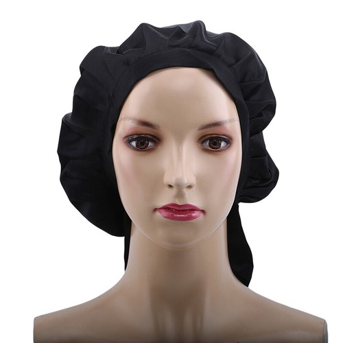 Womens Long Hair Care Bonnet Cap Night 