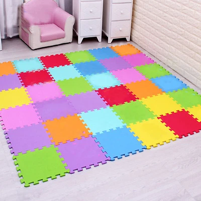 FB FUNKYBUYS Eva Soft Foam Interlocking Tiles Baby Play Mats Gym Yoga Exercise Kids Playmats